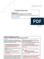 Climate Change-ISO 9001 Auditing Practices Group