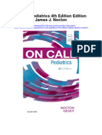 On Call Pediatrics 4Th Edition Edition James J Nocton Full Chapter