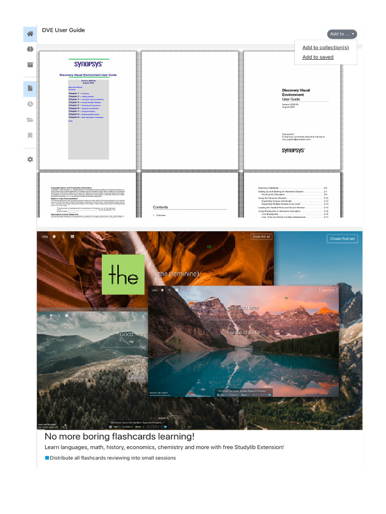DVE User Guide | PDF