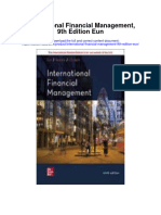 International Financial Management 9Th Edition Eun Full Chapter