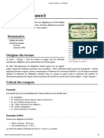 Coupon (finance) — Wikipédia