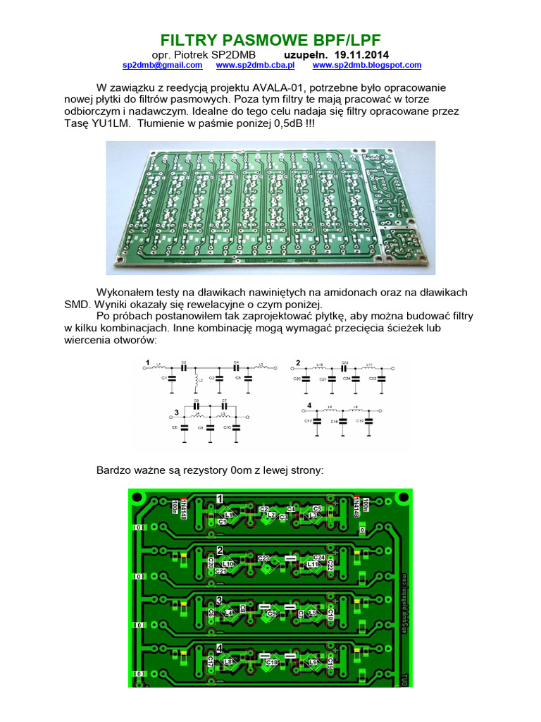 BPF LPF | PDF