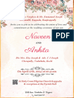 Pink Floral Watercolor Wedding Invitation - 20240407 - 171456 - 0000