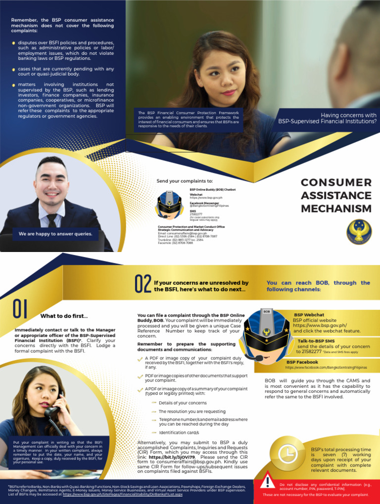 Consumer Assistance Pdf Complaint Service Industries