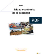 Tema 7 - La Actividad Económica en La Sociedad