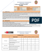 PLAN ANUAL - TUTORIA 5° Grado A