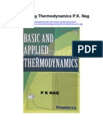 Engineering Thermodynamics P K Nag Full Chapter