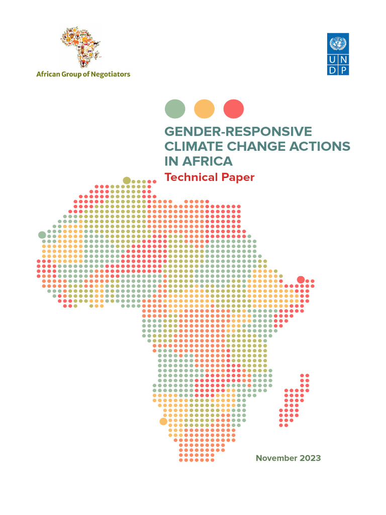 Gender-Responsive Climate Action in Africa Final | PDF | Capacity ...