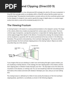 Viewports and Clipping (Direct3D 9) - Win32 Apps - Microsoft Learn