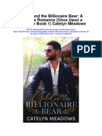 Download Goldie And The Billionaire Bear A Fairytale Romance Once Upon A Billionaire Book 1 Catelyn Meadows full chapter