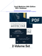 Goldman Cecil Medicine 26Th Edition M D Goldman Full Chapter