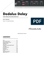 Dedalus Delay Manual 1.1 Aqusmatiq
