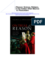 Download On Trial For Reason Science Religion And Culture In The Galileo Affair Maurice A Finocchiaro full chapter