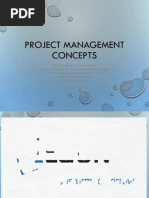 Project Management Concepts