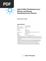 Sulfur Chemiluminescence Detector UserManual | PDF | Sensor | Vacuum