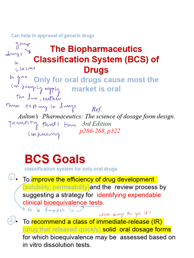Chapter - 2 (BCS) | PDF | Pharmacology | Pharmaceutical Sciences