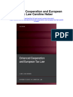Download Enhanced Cooperation And European Tax Law Caroline Heber full chapter