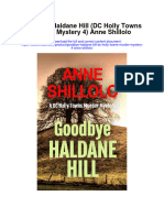 Secdocument - 606download Goodbye Haldane Hill DC Holly Towns Murder Mystery 4 Anne Shillolo Full Chapter