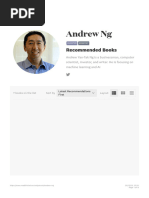 7 Books Andrew NG Recommended