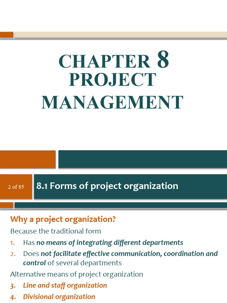 Project Management Organization and Planning | PDF | Standard Deviation