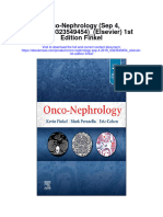 Download Onco Nephrology Sep 4 2019_0323549454_Elsevier 1St Edition Finkel full chapter