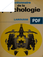 Dictionnaire de La Psychologie - Sillamy, Norbert - 1965 - Paris, Larousse