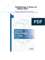 Download Internet Philanthropy In China 1St Edition Chen full chapter
