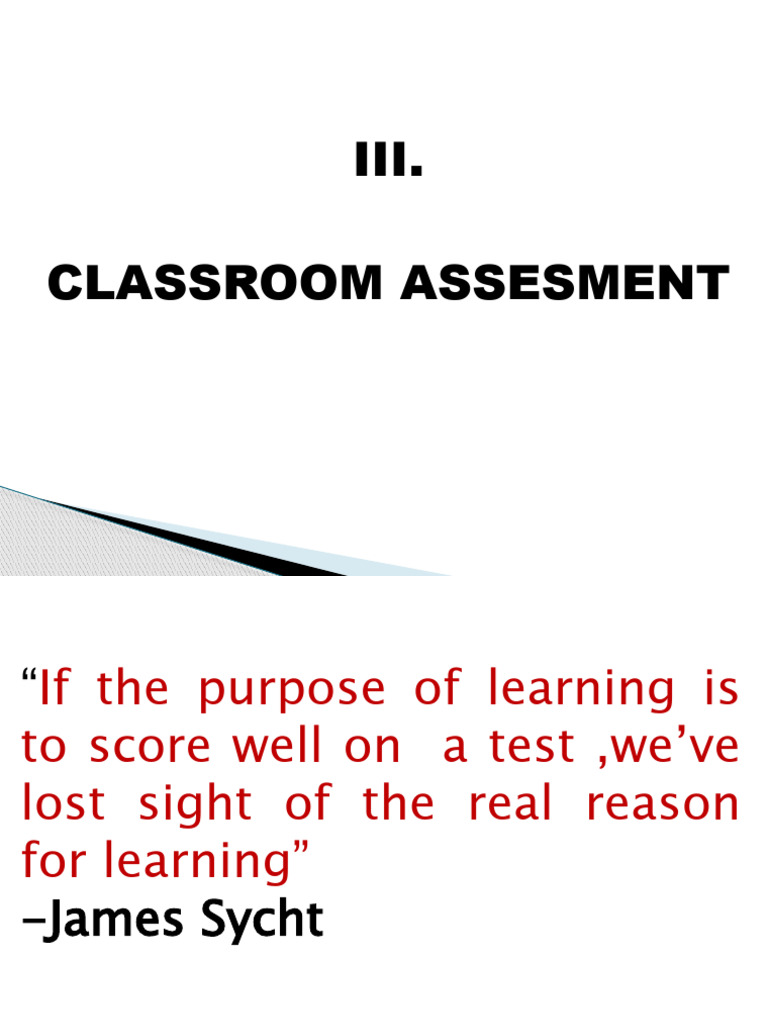 Classroom Management | PDF | Educational Assessment | Cognitive Science
