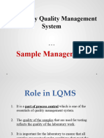 10 LQMS Sample Management