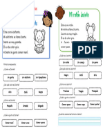 Ficha de Aplicación Las Oraciones