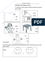 ENGLISH 2 Activity Sheet Q4 W2