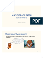 Heuristics and Biases