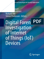 (Advanced Sciences and Technologies for Security Applications) Reza Montasari, Hamid Jahankhani, Richard Hill, Simon Parkinson - Digital Forensic Investigation of Internet of Things (IoT) Devices-Spri