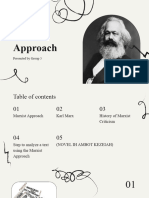 Marxist Approach