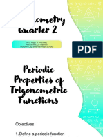 Trigonometry - Q2 - Periodic Properties of Trigonometric Functions - For Students