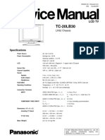 Panasonic lh32 Chassis tc20lb30 SM