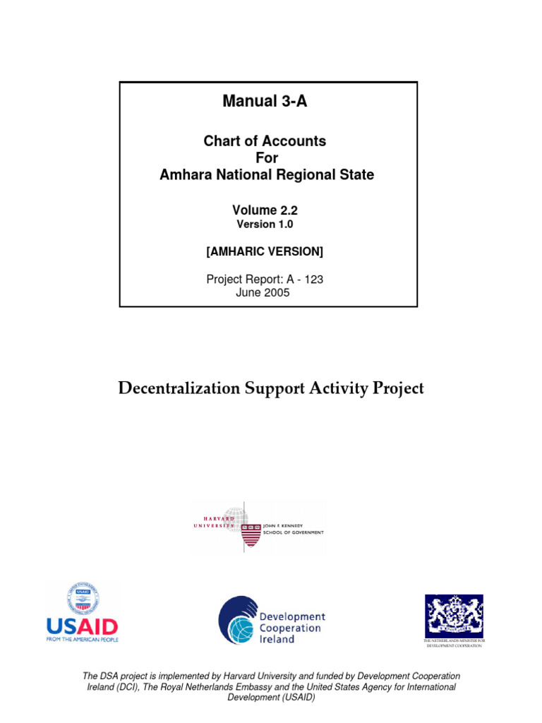 International Chart of Accounts Guide | PDF | International Development ...
