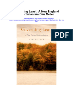 Download Governing Least A New England Libertarianism Dan Moller full chapter