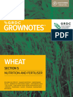 GrowNote Wheat South 05 Nutrition
