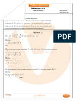 Previous Year Maths Question Paper for CBSE Class 12 - 2016 Set 1 C