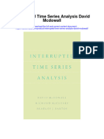 Interrupted Time Series Analysis David Mcdowall Full Chapter