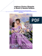 One Scandalous Choice Singular Sensation Book 5 Sandra Sookoo Full Chapter