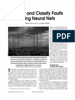 1996detect and Classify Faults Using Neural Nets