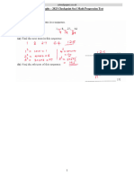 2023 Sequences Functions and Graphs Checkpoint - Sec1 - Math - Progression - Stage 9 - Solved