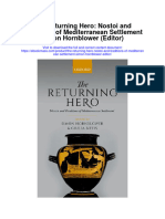 Download The Returning Hero Nostoi And Traditions Of Mediterranean Settlement Simon Hornblower Editor full chapter
