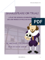 Shakespeare On Trial Playscript