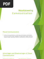 LESSON 4 - Mountaineering Communication