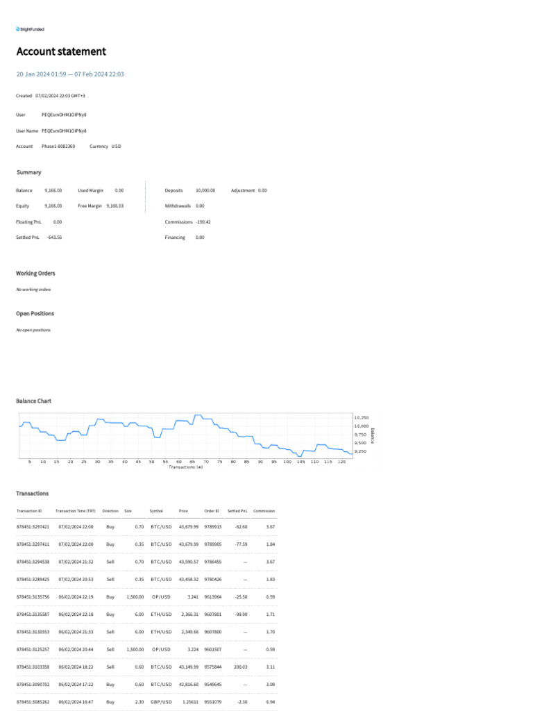 Single-Currency Account Statement | PDF | Bitcoin | Foreign Exchange Market