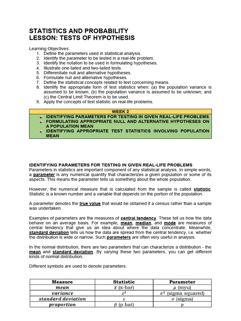 Statsprob q2 Hypothesis Testing | PDF | Statistics | Hypothesis