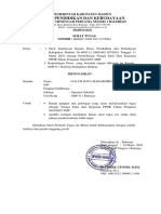 Surat Tugas Tenaga Entri Data PPDB 2024-2025 - SMP N 1 Balerejo